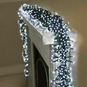 christmas lights garland