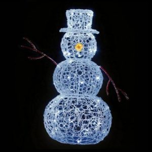 Premier 90cm Lit Soft Acrylic Snowman