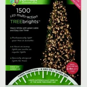 christmas tree lights 1500 LED